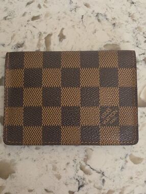 Louis Vuitton Card Case in Damier Ebene